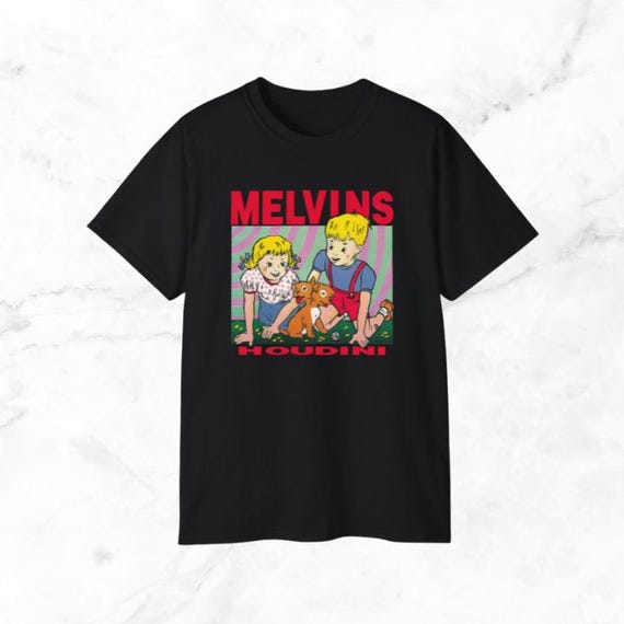 Melvins T Shirt Houdini | Unisex Cotton Concert Tee - Etsy UK