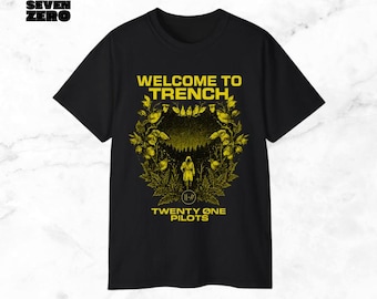 Twenty One Pilots Trench Scene Shirt: Unisex Cotton Music Tee