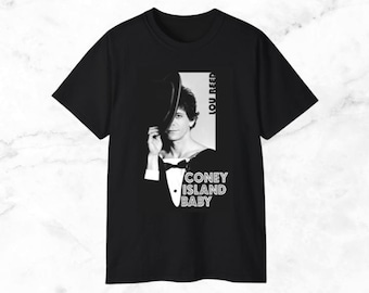 lou Reed Coney Island Baby T-Shirt | Unisex Cotton Concert Tee