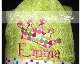 Crown Hooded Towel (other colors available for towel)