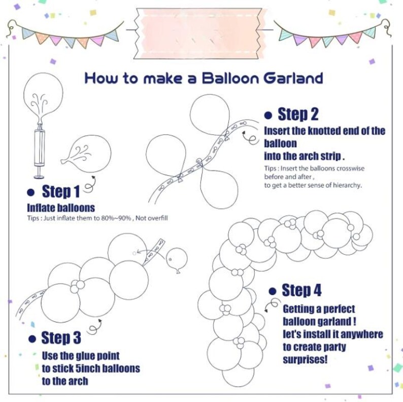 135pcs Graduation Balloon Garland Kit Black Gold White Grad Hat Diploma ...