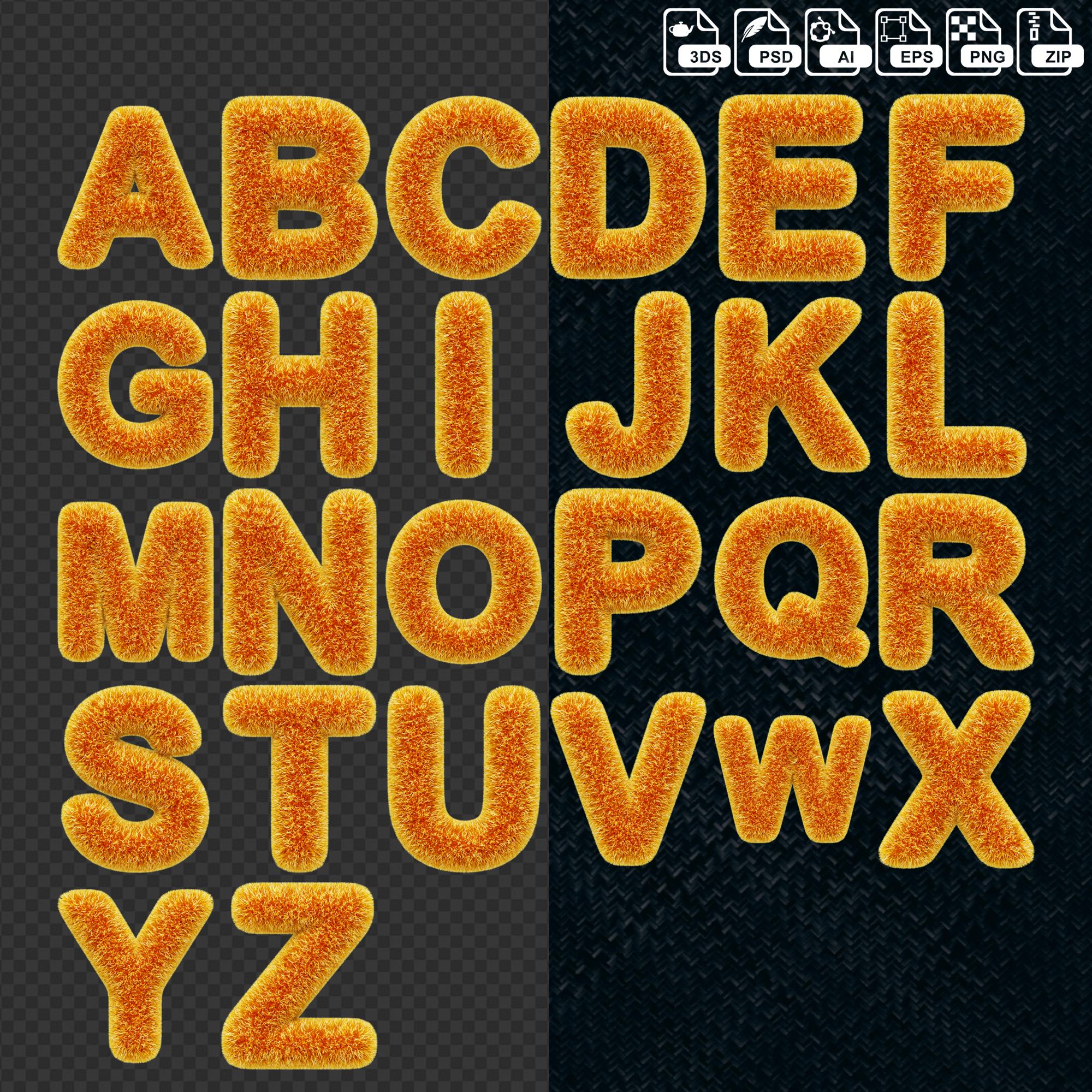 Cartoon Alphabet PNG, Sponge Font Letters, Fun Typography, Multiple ...