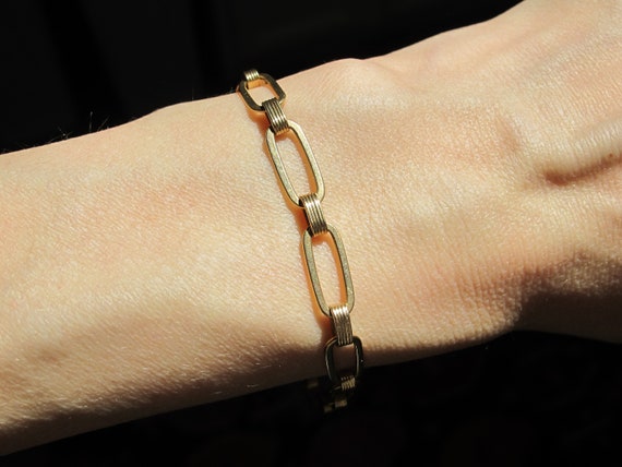 Vintage 14k Yellow Gold Tiffany and Co Bracelet - image 7