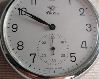 Reloj de bolsillo vintage Watex – Edición oficial de los Ferrocarriles Italianos (FS)