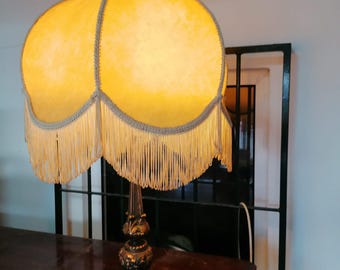 Lámpara de mesa vintage de estilo victoriano/art déco