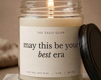 Vela "Melhor Era", Presente para Melhor Amiga, Presentes para Melhores Amigas, Vela "Melhor Era", Que esta seja a sua melhor vela da era, Velas Divertidas, Presente de Aniversário