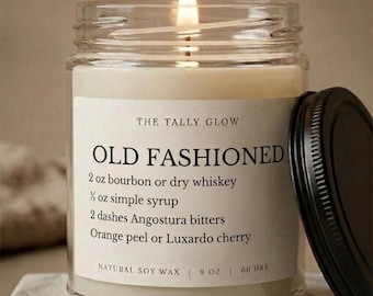 Vela decorativa para bar para hombres, regalo para papá, regalo del Día del Padre, regalo de bar para el cumpleaños de papá