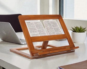 Folding Recipe Book Holder Vintage Style Reading Rest UK