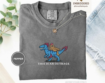 Besticktes Prinzessin Donut und Mongo Shirt, Dungeon Crawler Carl Tee Fantasy Book Reader Geeky Katzenliebhaber Tshirt Donu Mongo Bookish Merch