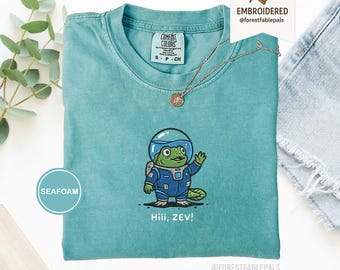Besticktes Hi Zev Shirt, Dungeon Crawler Carl Tee, Comfort Farben Fantasy Book Reader Tshirt Prinzessin Donut Mongo Shirt Bookish Merch