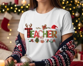 Merry Xmas Teacher PNG, Christmas Gift for Teachers, Cute Hot Cocoa Tree PNG, Christmas Teacher Png, Christmas Coquette Png, Xmas Gift Idea