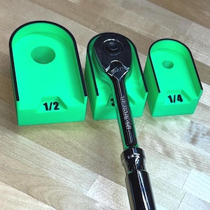 Ratchet Holders - Magnetic Tool Organizers