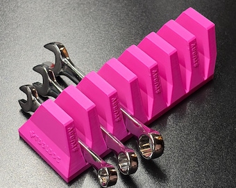 Stubby Wrench Holder Rails - Magnetic Toolbox Organizers