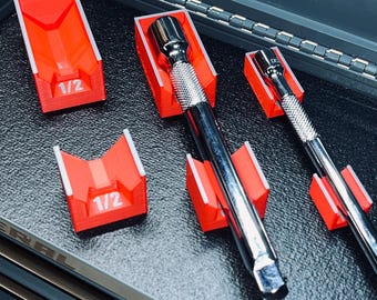 Extension Holders - Magnetic Tool Organizer - Toolbox Storage