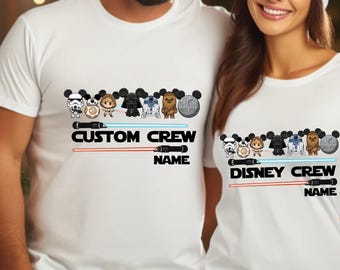 Custom Disney Star Wars Shirts, Star Wars Family Shirts, Disney 2025 Shirt, Custom Family Shirt, Matching Trip 2025,Vacay, Disneyworld Shirt