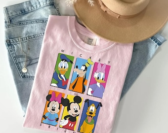 Disney Mickey and Friends Watercolor Bundle Png, Mickey Birthday Png,Mickey Mouse Png, Mickey Minnie Pluto Goofy Donald Png,Instant Download
