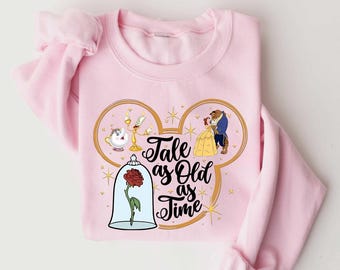 Vintage Tale As Old As Time PNG Digital Download, Belle Princess PNG Clipart, Retro Beauty Princess Shirt Designs, Designs, Vacation Shirt