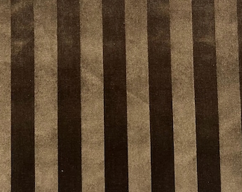 Tela de tapicería de terciopelo marrón cortada a medida / Cortinas de tapicería duraderas / Sofá y silla de 55" de ancho