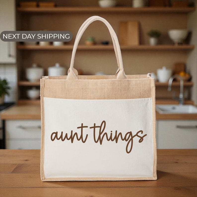 Custom Grandma Tote Bag, Gift for Grandma, Nana or Gigi Bag, Family Gift Idea, Mother’s Day Present, Everyday Grandma Name Tote image 5