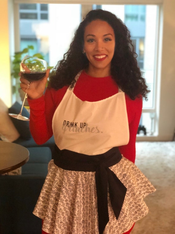 Women S Aprons Holiday Apron Funny Apron Salon Apron Etsy