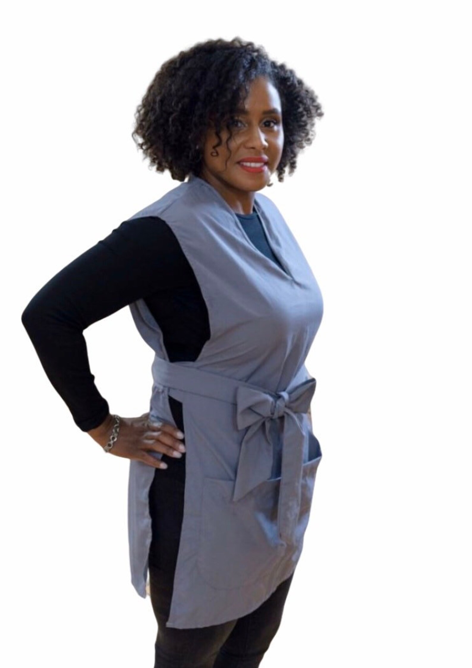 Smock Salon Apron Stylish Apron Hair Salon Aprons Etsy