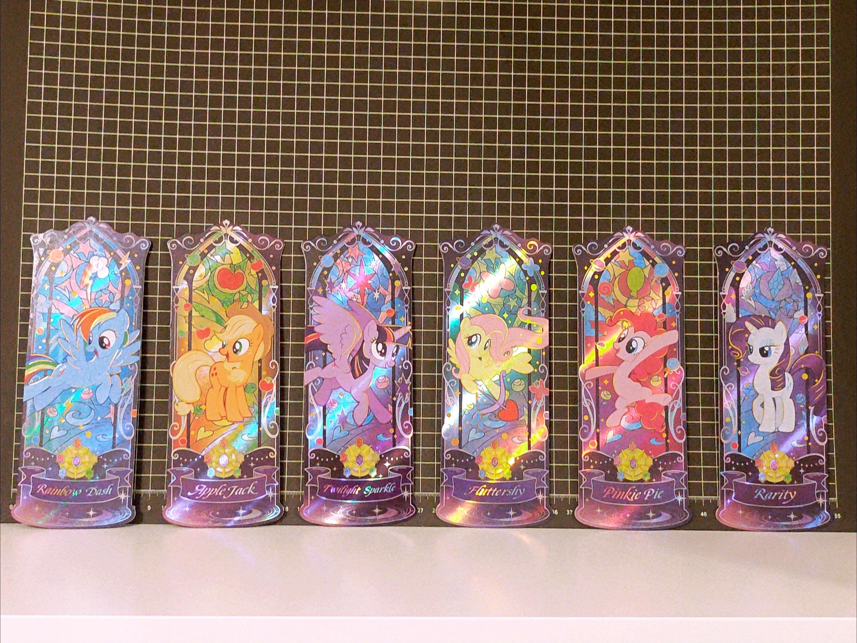 my little pony card binder K-KEEP [A4 Standard] - 9 Pocket (69x93mm)- 11 Holes Premium Binder Pages, 100 Micron Thick, High Definition (Pack of 25)