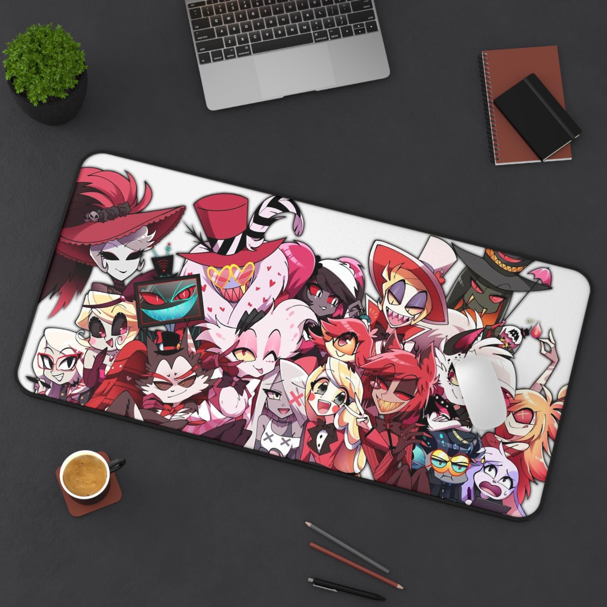 Vaggie Hazbin Playmat - Etsy