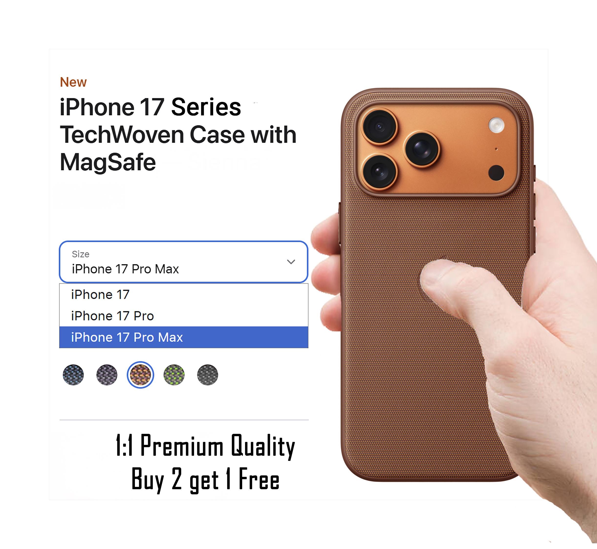 RIMOWA iPhone16 pro用 ブラウン ストライプハードケース Polycarbonate iPhone 16 Pro Max MagSafe compatible Case