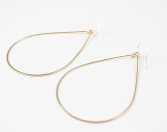 Large Gold Hoops