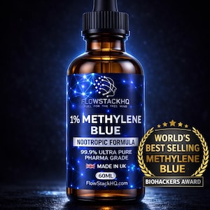 Solución de azul de metileno de grado USP: fabricada en el Reino Unido, ultrapura (60 ml) enviada desde Gran Bretaña