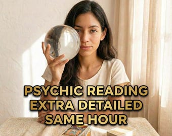 12 Monats Vorschau Psychic Reading | Jahresvorhersage | Same Day Detaillierte Psychic Reading von Etsy Medium Extra Detailliert