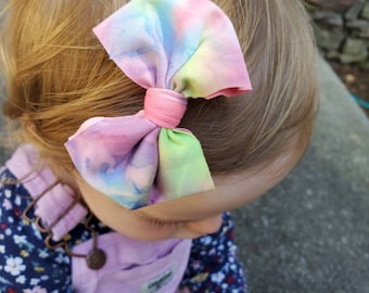 Tie dye foe inspired tie dye elastic Tie dye hair ties tie dye headband-5//8