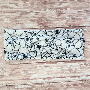 Spiderweb headbands, Halloween headbands, adult headbands, fall gift, twist headbands