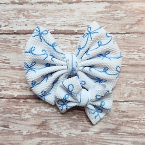 Blue Heart Headband - Etsy display picture 3