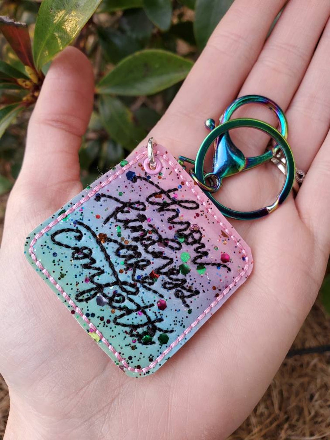 Kindness Keychain, Feltie Keychain, Rainbow Keychain, New Car Gift ...