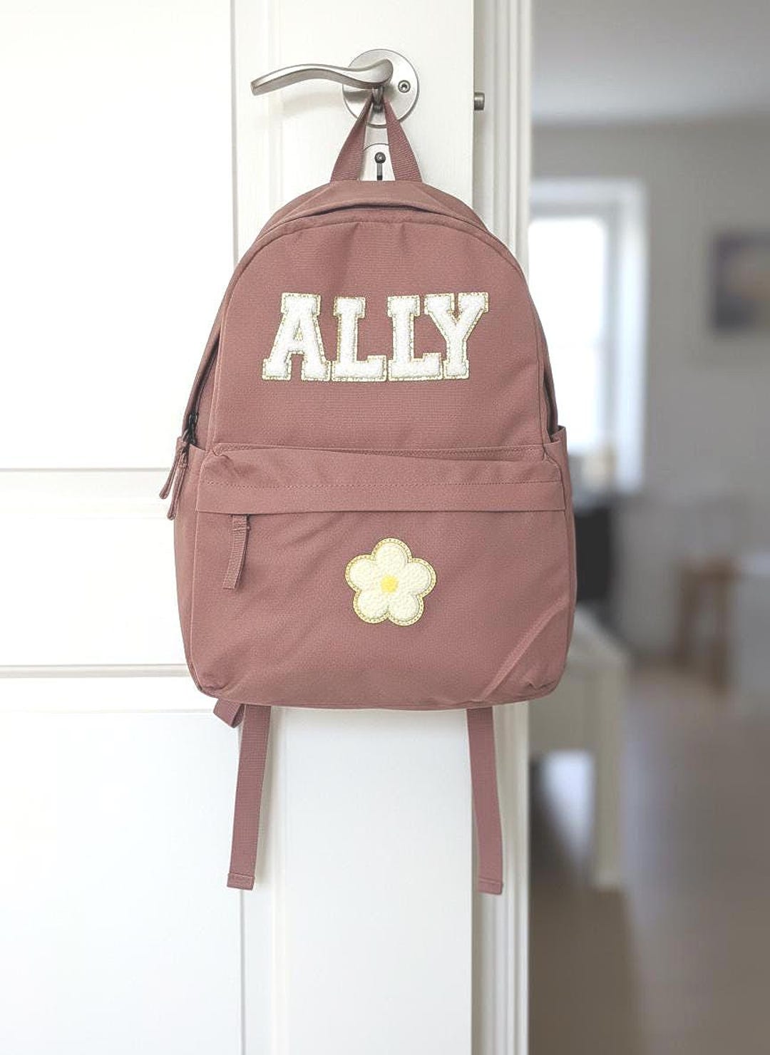 Reception Backpack Toddler Backpack Personalised With Sewn on Patches and Design Motifs ...