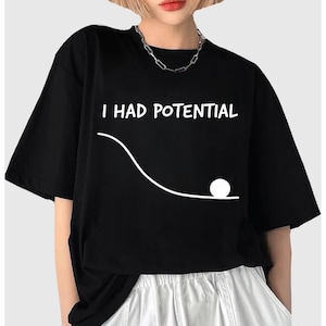 グレース博士の「I Had Potential」シャツデザイン、プロジェクト・ヘイル・メアリーPNG、ジャズハンドPNGデジタルダウンロード