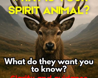 Animal Spirit Guide Tarot Reading: Personalized Guidance (PDF Report)