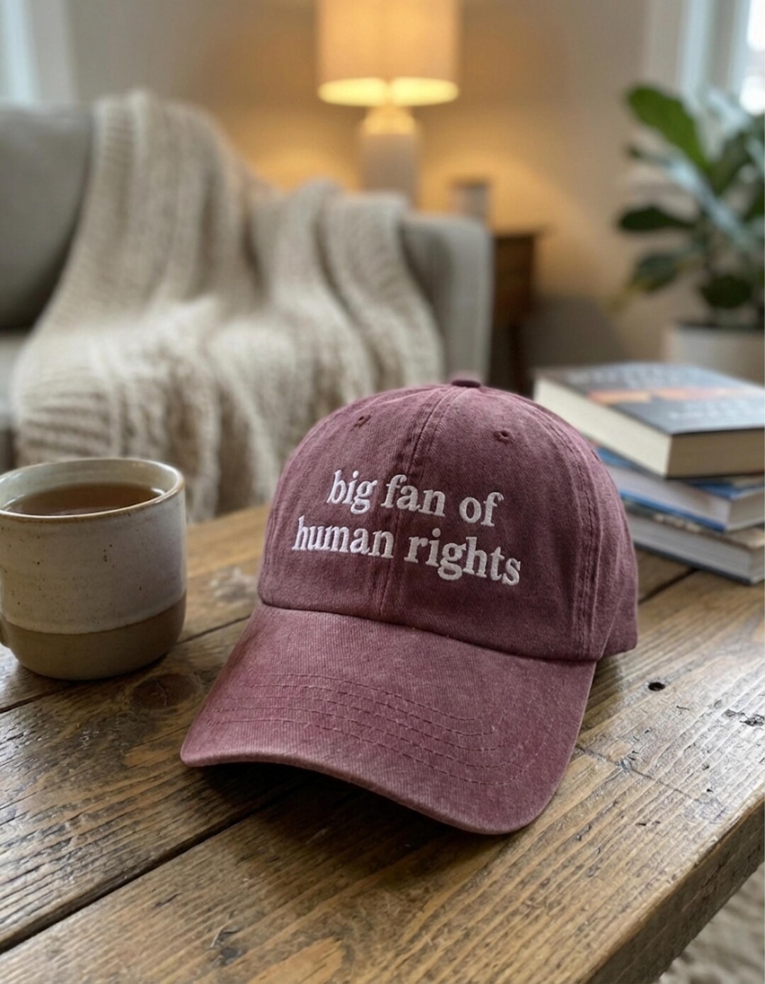 Human Rights Dad Human Rights Embroidered Cotton Dad Cap, Activist Protest Hat, Social ...