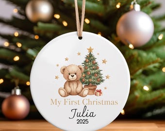 Baby's First Christmas Bauble Gifts,Baby 1st Christmas Decoration, Baby Newborn Gifts,Unique Babys First Christmas Gifts,Xmas Gifts for Baby