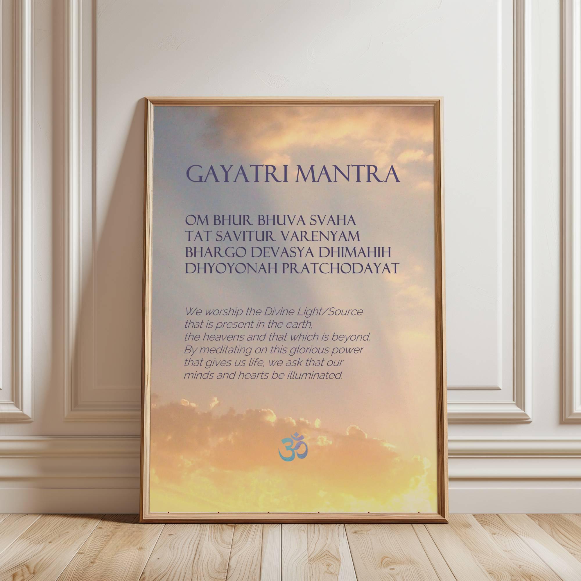 Gayatri Poster - Etsy