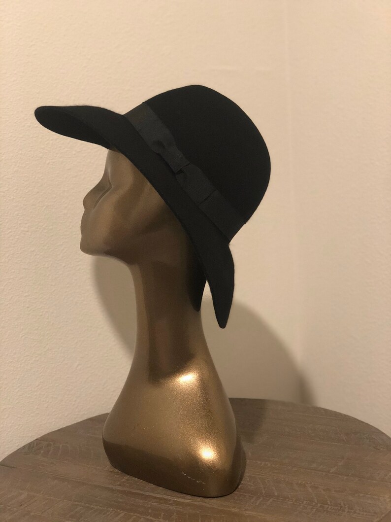 Lauren by Ralph Lauren Fedora hat. 100 Wool. Vintage hat Etsy