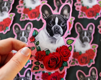 French Bulldog Vinyl Sticker