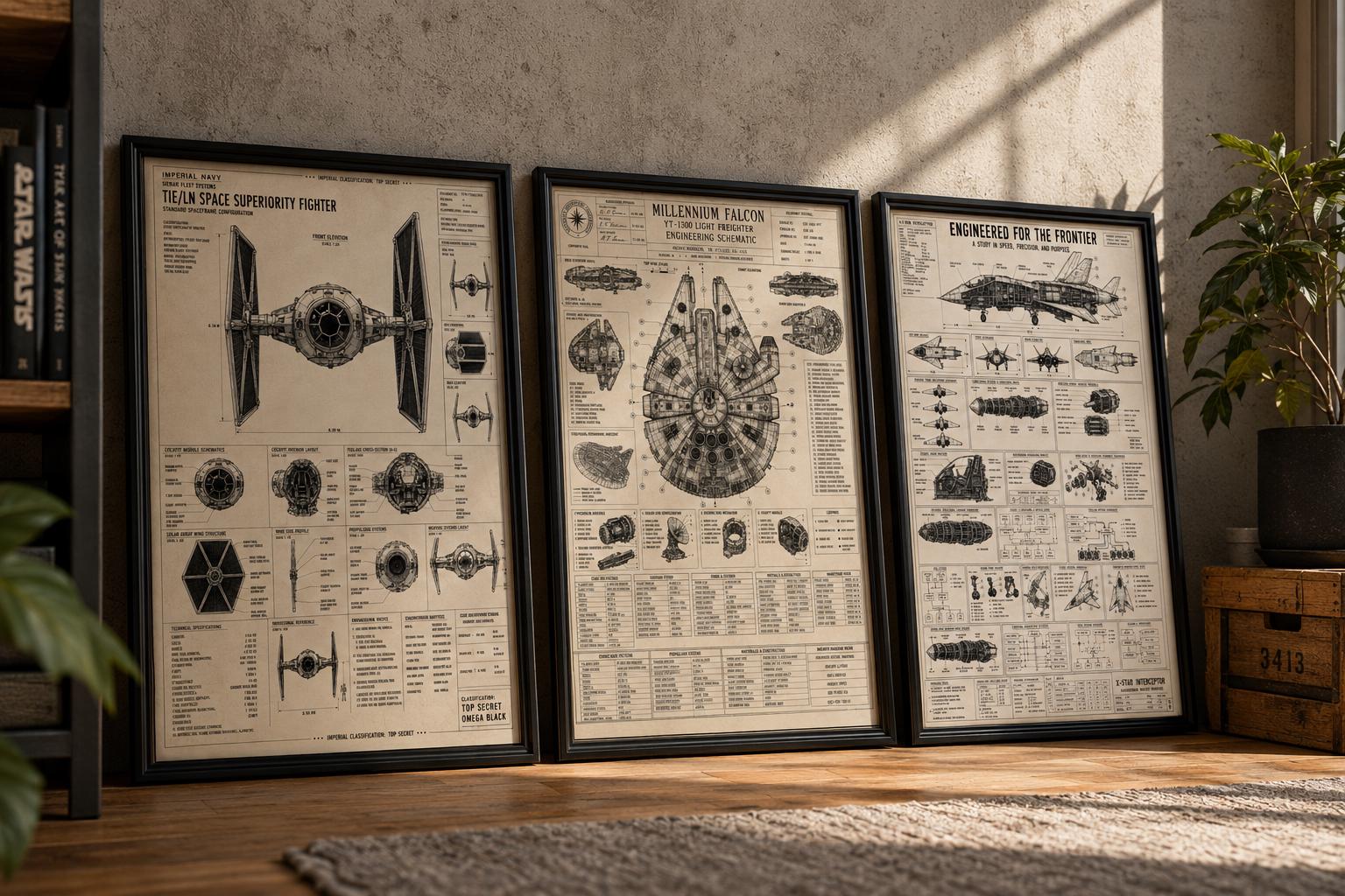 スターウォーズのプリントアート - Etsy 日本