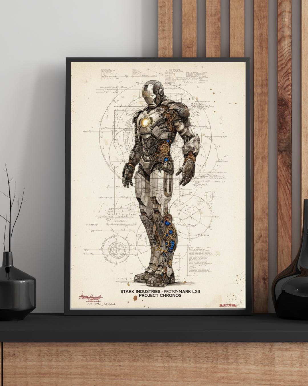 Iron man blue print - Etsy België, image size:1080x1350