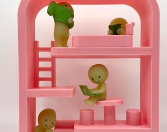 Smiski & Sonny Angel Display House | Cute Desk Organizer