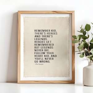 Sandlot Quote Flag, Nursery Wall Decor, Boys Baseball Bedroom Decor, Wall Art Pennant Banner, Kids Room Decor, Kids Room Decor