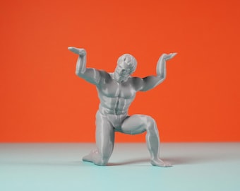 Atlas 3D gedruckter Grafik Grafiker Halter - Figur