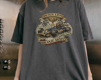 Max VerVintage Racing T-Shirt Smooth Operator Chili Racing Graphic Tee, Retro Formula Race Car Shirt, Motorsport Art Tee, Classic Speed Car