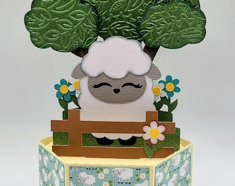 Lamb Pop-Up Card